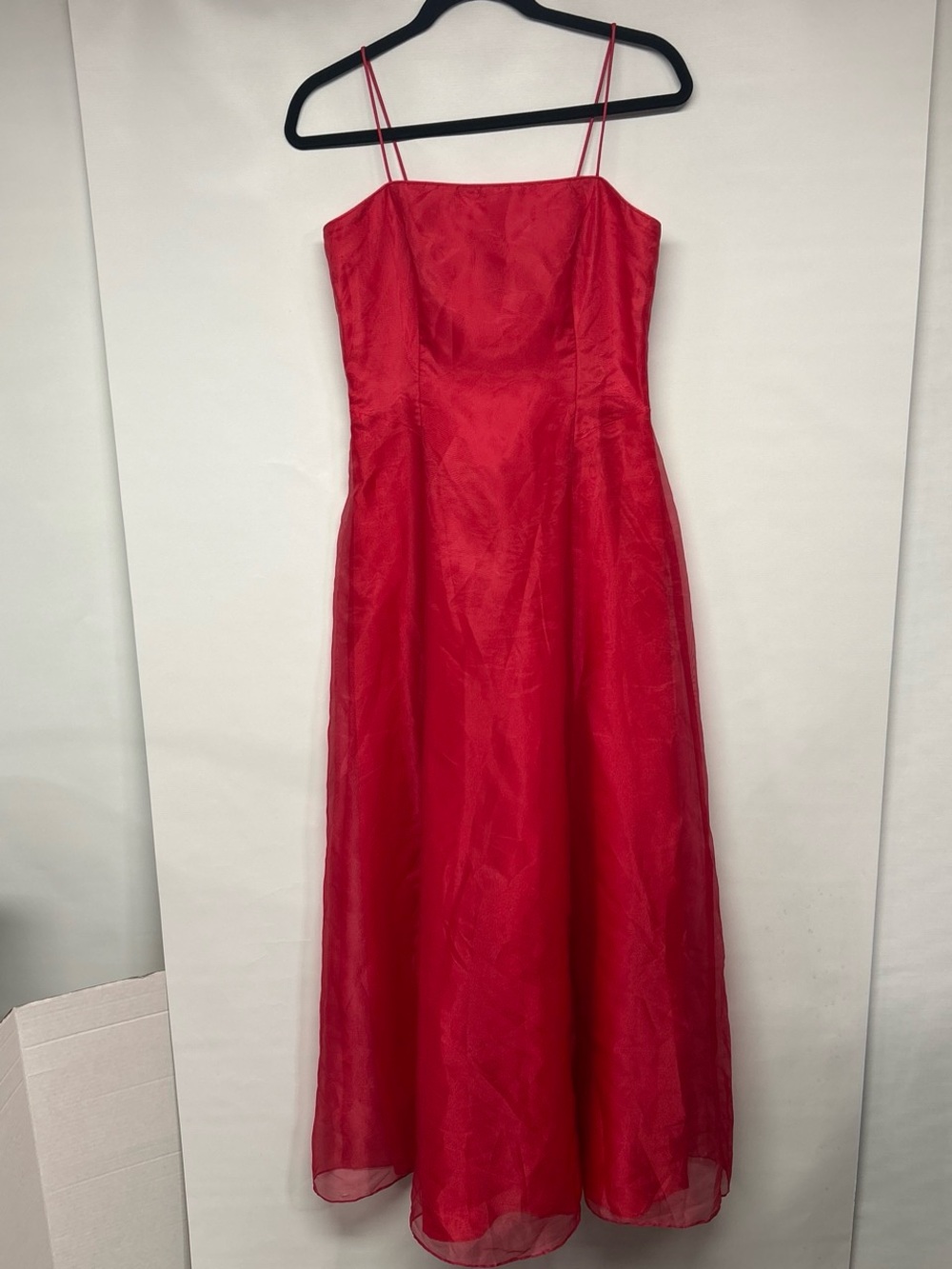 Zum Zum by Niki Livas Red Strapless Evening Gown